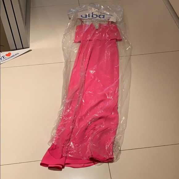 Bcbg strapless pink dress. Worn once to a wedding. - Picture 2 of 5